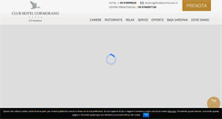 Desktop Screenshot of hotelcormorano.it